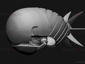Bomb Devil Reze Helmet - Chainsawman Cosplay 3D print model 3D-printmodel