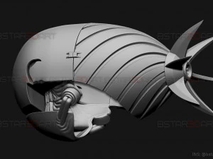 Bomb Devil Reze Helmet - Chainsawman Cosplay 3D print model 3D Print Model