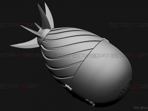 Bomb Devil Reze Helmet - Chainsawman Cosplay 3D print model 3D-printmodel