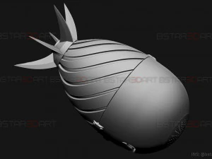 Bomb Devil Reze Helmet - Chainsawman Cosplay 3D print model 3D Print Model