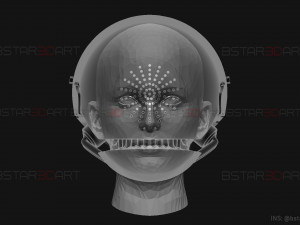 Bomb Devil Reze Helmet - Chainsawman Cosplay 3D print model 3D-printmodel