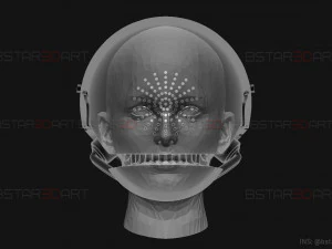 Bomb Devil Reze Helmet - Chainsawman Cosplay 3D print model 3D Print Model