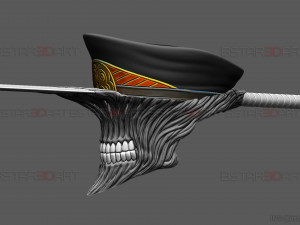 Katana Man Helmet - Chainsawman Cosplay 3D print model 3D 프린트 모델