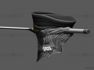 Katana Man Helmet - Chainsawman Cosplay 3D print model 3D 프린트 모델
