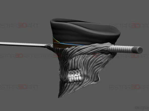 Katana Man Helmet - Chainsawman Cosplay 3D print model 3D Print Model