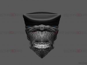 Katana Man Helmet - Chainsawman Cosplay 3D print model 3D 프린트 모델
