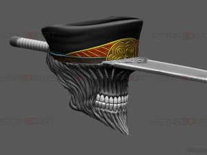 Katana Man Helmet - Chainsawman Cosplay 3D print model 3D Print Model