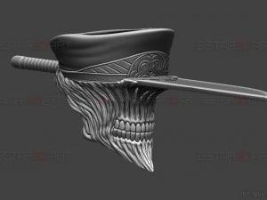 Katana Man Helmet - Chainsawman Cosplay 3D print model 3D Print Model
