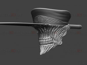 Katana Man Helmet - Chainsawman Cosplay 3D print model 3D Print Model