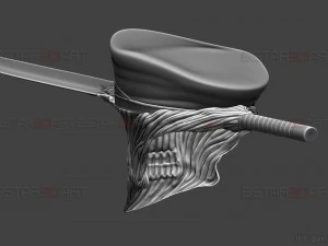 Katana Man Helmet - Chainsawman Cosplay 3D print model 3D Print Model