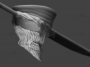 Katana Man Helmet - Chainsawman Cosplay 3D print model 3D 프린트 모델