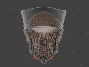 Katana Man Helmet - Chainsawman Cosplay 3D print model 3D Print Model