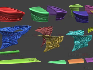 Katana Man Helmet - Chainsawman Cosplay 3D print model 3D Print Model