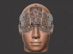 Aki Devil Mask - Chainsawman Cosplay 3Dプリントモデル