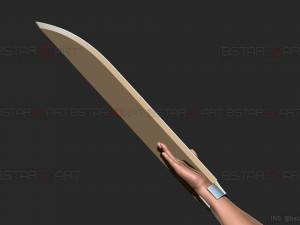 KATANA Man Blade Arms - ChainsawMan Cosplay 3D Принт Модель