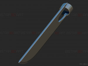 KATANA Man Blade Arms - ChainsawMan Cosplay 3D Принт Модель