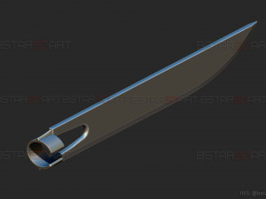 KATANA Man Blade Arms - ChainsawMan Cosplay 3D Принт Модель