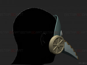 Galgali Mask - ChainsawMan Cosplay Modelo de Impressão 3D