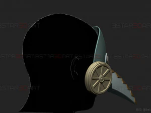 Galgali Mask - ChainsawMan Cosplay 3D Print Model