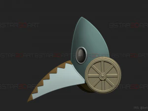 Galgali Mask - ChainsawMan Cosplay 3D Print Model