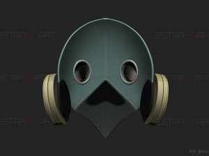 Galgali Mask - ChainsawMan Cosplay Modelo de Impressão 3D