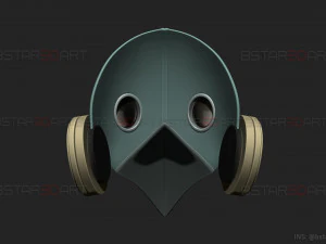 Galgali Mask - ChainsawMan Cosplay 3D Print Model