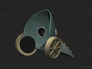 Galgali Mask - ChainsawMan Cosplay 3D Print Model