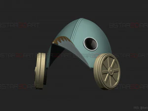 Galgali Mask - ChainsawMan Cosplay 3D Print Model