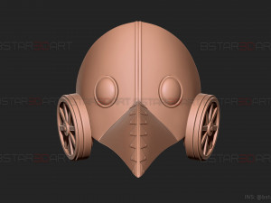 Galgali Mask - ChainsawMan Cosplay Modelo de Impressão 3D