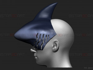Beam Mask - ChainsawMan Cosplay 3D-Druckmodell