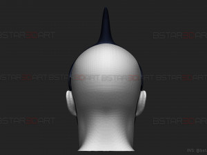 Beam Mask - ChainsawMan Cosplay 3D-Druckmodell