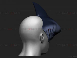 Beam Mask - ChainsawMan Cosplay 3D Print Model