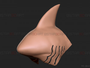 Beam Mask - ChainsawMan Cosplay 3D-Druckmodell