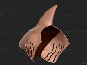 Beam Mask - ChainsawMan Cosplay 3D-Druckmodell