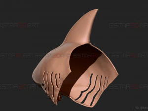 Beam Mask - ChainsawMan Cosplay 3D Print Model