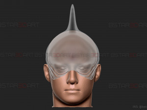 Beam Mask - ChainsawMan Cosplay 3D-Druckmodell