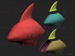 Beam Mask - ChainsawMan Cosplay 3D Print Model