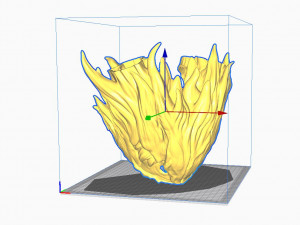 Dark Deku Mask - My Hero Academia Cosplay 3D Print Model
