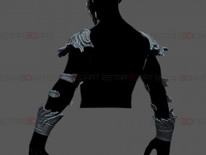Dark Deku Arms Armor Suit - My Hero Academia Cosplay Modelo de impresión 3D