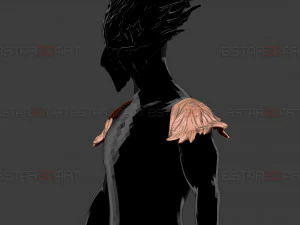 Dark Deku Arms Armor Suit - My Hero Academia Cosplay 3D Print Model