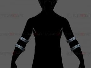 Dark Deku Arms Armor Suit - My Hero Academia Cosplay 3D Print Model