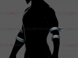 Dark Deku Arms Armor Suit - My Hero Academia Cosplay 3D Print Model