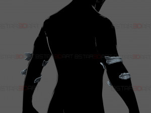 Dark Deku Arms Armor Suit - My Hero Academia Cosplay Modelo de impresión 3D