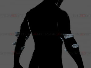 Dark Deku Arms Armor Suit - My Hero Academia Cosplay 3D Print Model