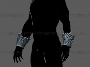 Dark Deku Arms Armor Suit - My Hero Academia Cosplay 3D Print Model