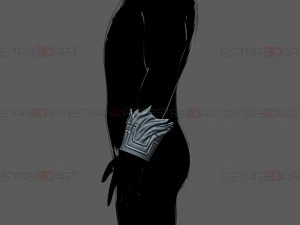 Dark Deku Arms Armor Suit - My Hero Academia Cosplay 3D Print Model