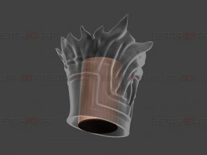 Dark Deku Arms Armor Suit - My Hero Academia Cosplay 3D Print Model