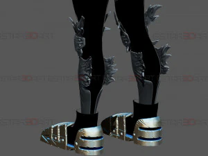 Dark Deku Legs Armor Suit - My Hero Academia Cosplay 3D Print Model