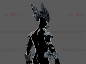 Dark Deku Legs Armor Suit - My Hero Academia Cosplay Modelo de Impressão 3D