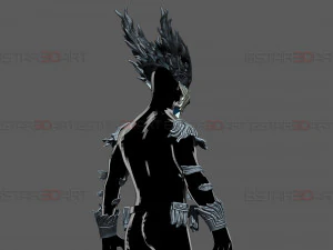 Dark Deku Legs Armor Suit - My Hero Academia Cosplay 3D Print Model